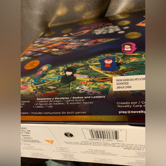 Deluxe Loteria Snake & Ladders 8 MDF boards 128 Class beads Plastic cards.Bingo - Picture 2 of 4